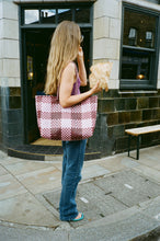 Load image into Gallery viewer, Lily XL Burgundy + Rose Pink