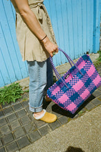 Load image into Gallery viewer, Lily XL Neon Pink + Blue