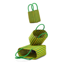 Load image into Gallery viewer, Dita Green + Yellow Large