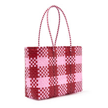 Load image into Gallery viewer, Lily XL Burgundy + Rose Pink