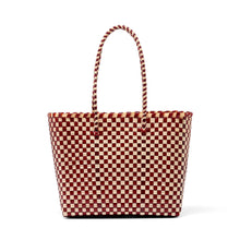 Load image into Gallery viewer, Shayna Burgundy + Cream - Large