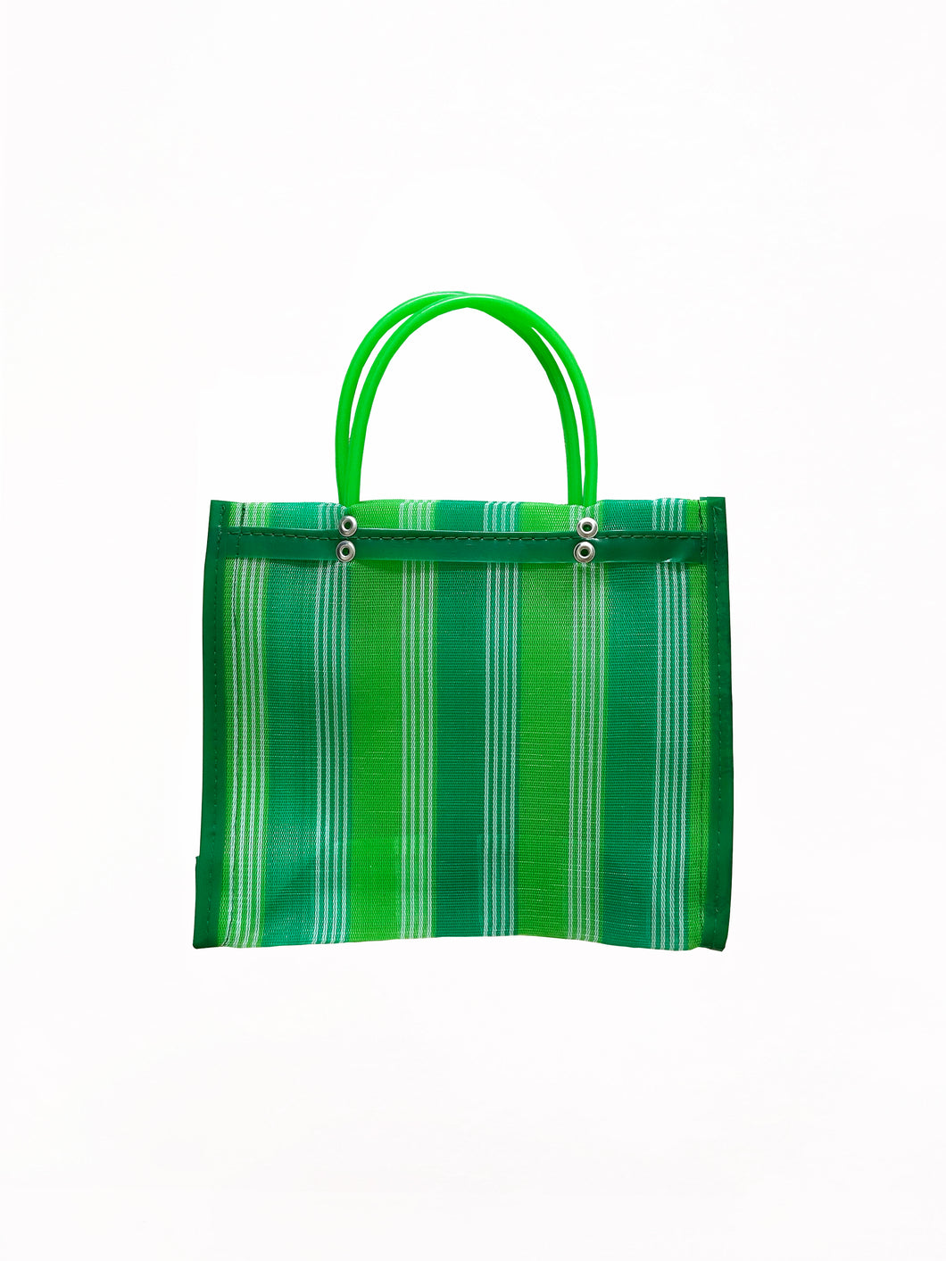 Green Stripe Mercado Bag - Mini - LALO THE SHOP