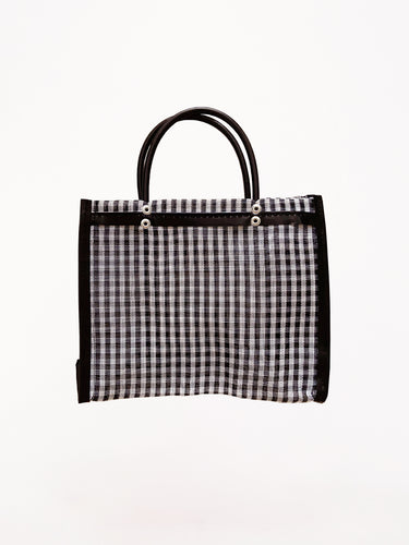 Black & White Mercado Bag - Mini - LALO THE SHOP